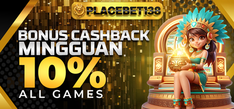 Bonus Cashback Mingguan 10%